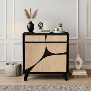 Boho Wood 2 Door Sideboard
