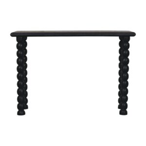 Solid Mango Wood Spindle Linear Console