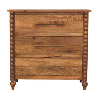 Spindle 3-Drawer Chest