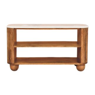 Beaumont Marble Shoe Bench