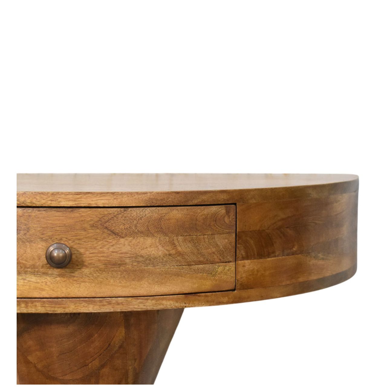 Amber Pedestal Console Table - Image 4