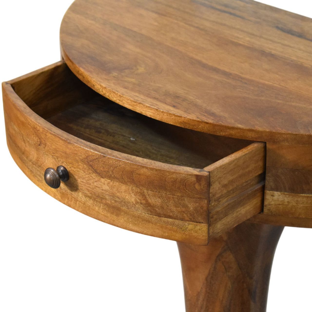 Amber Pedestal Console Table - Image 6
