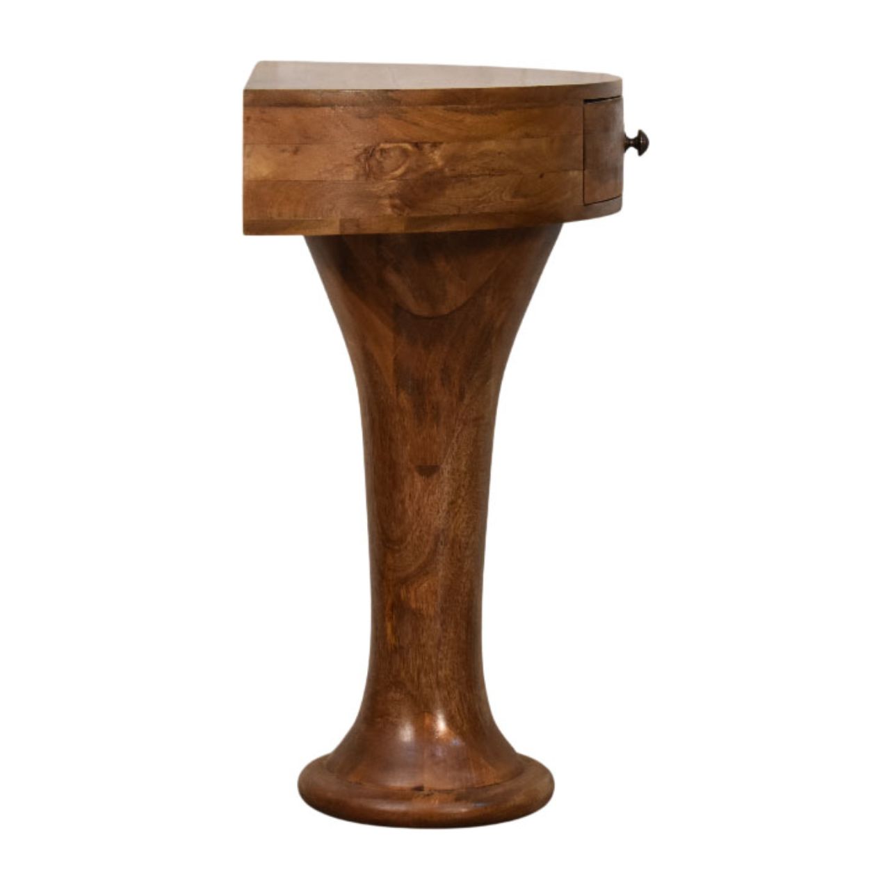 Amber Pedestal Console Table - Image 8