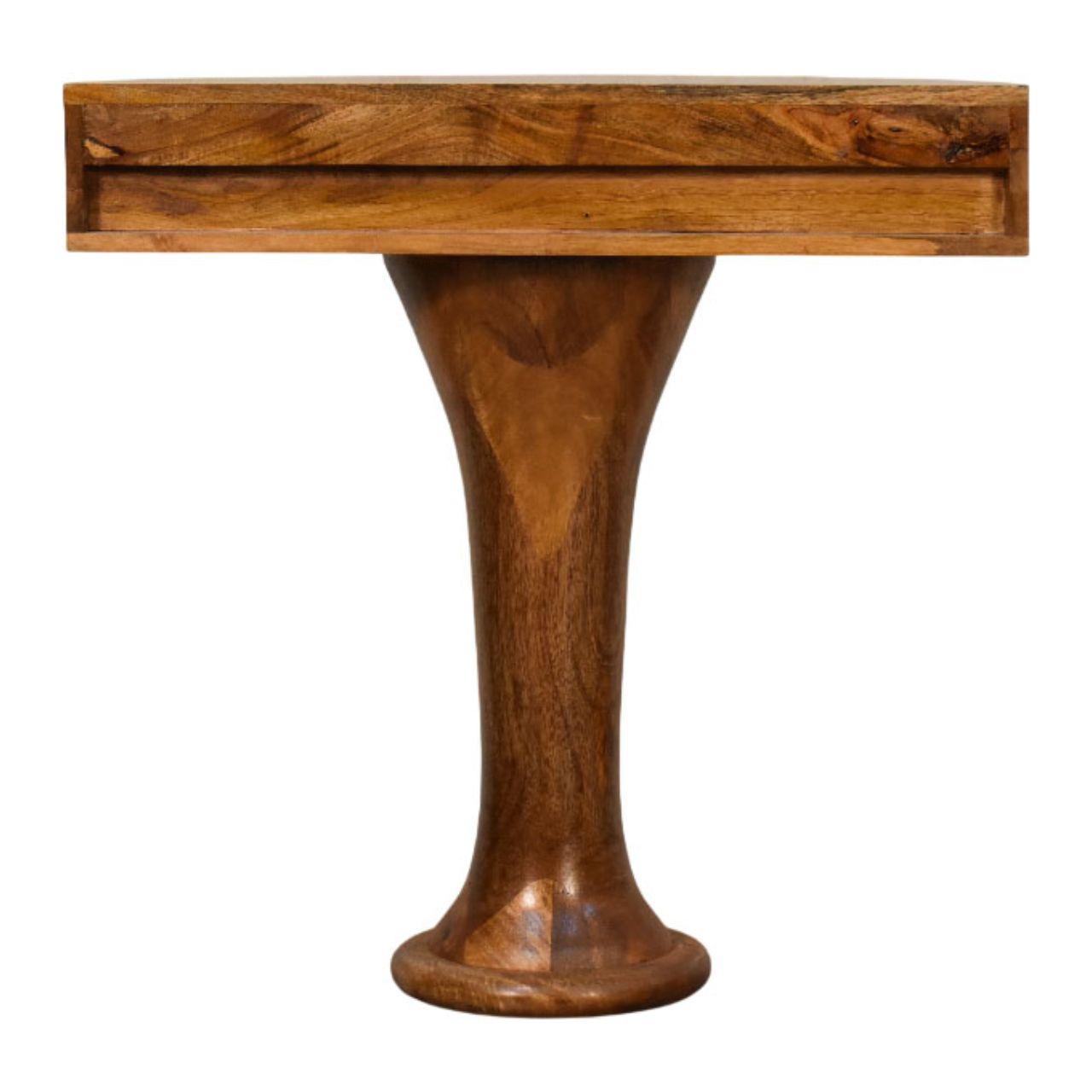 Amber Pedestal Console Table - Image 9
